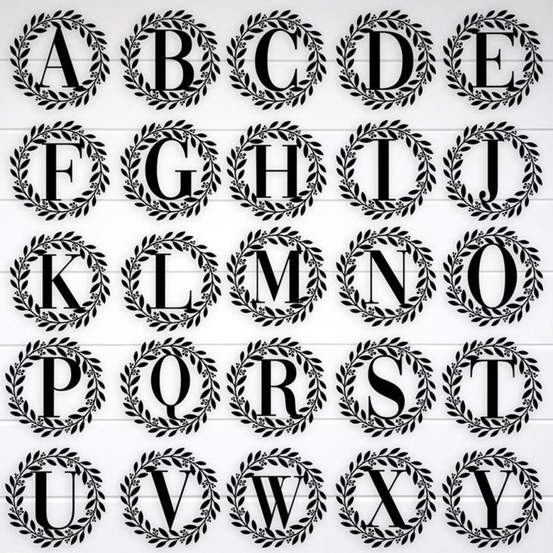 Personalized Family Name Metal Sign, Housewarming Gift, Door Hanger, Wedding Gift, Metal Monogram Sign, Christmas Gift, Last Name Metal Sign