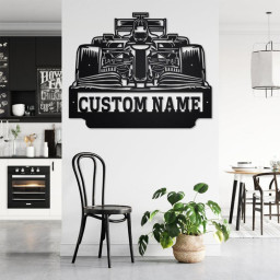 Custom Auto Racer Metal Wall Art, Personalized Auto Racer Name Sign Decoration For Room, Auto Racer Home Decor, Custom Auto Racer,Auto Racer
