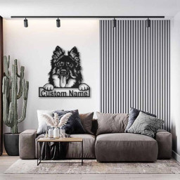 Personalized Bohemian Shepherd Dog Metal Sign Art | Custom Bohemian Shepherd Dog Metal Sign | Dog Gift | Birthday Gift | Animal Funny