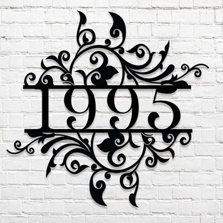 Personalized Garden Metal Sign,Custom Family Name Sign,Gift For Gardener, Wall Art Decor