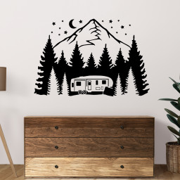 Campsite Metal Sign