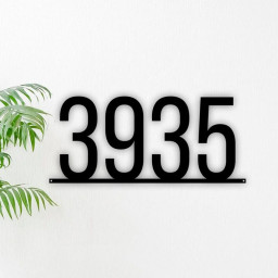Modern Address Numbers, House Numbers, Address Sign, Address Plaque, Personalized Home Decor, Metal Address Number, Metal Address Sign