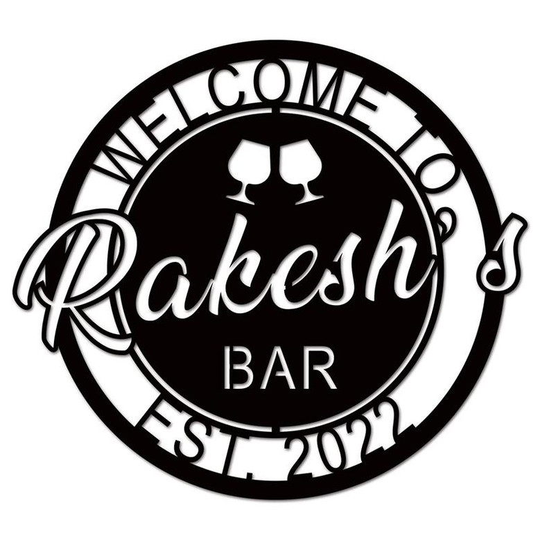 Custom Bar Signs Personalized Bar Signs for Bar Decor