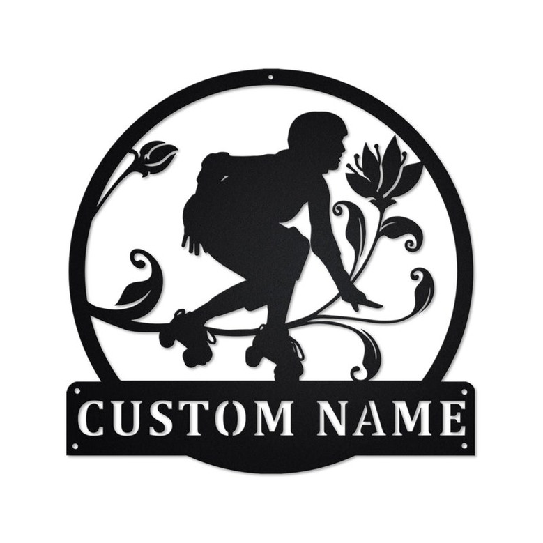 Personalized Roller Derby Metal Sign | Roller Derby Metal Wall Art | Roller Derby Metal wall Decor | Roller Derby Lover Gift | Roller Derby