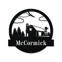 Metal Farm Barn Sign-metal Sign