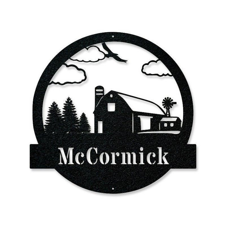 Metal Farm Barn Sign-metal Sign