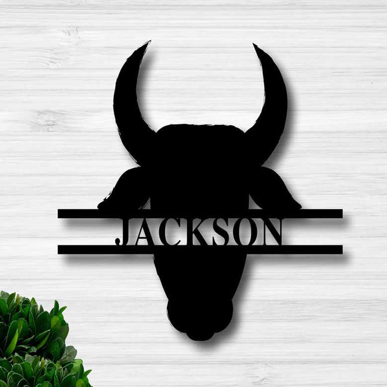 Custom Family Name Metal Sign Initial Sign Metal Farm House Sign.door Hanger Last Name Sign Metal Wall Art Metal Decorative Wall Art
