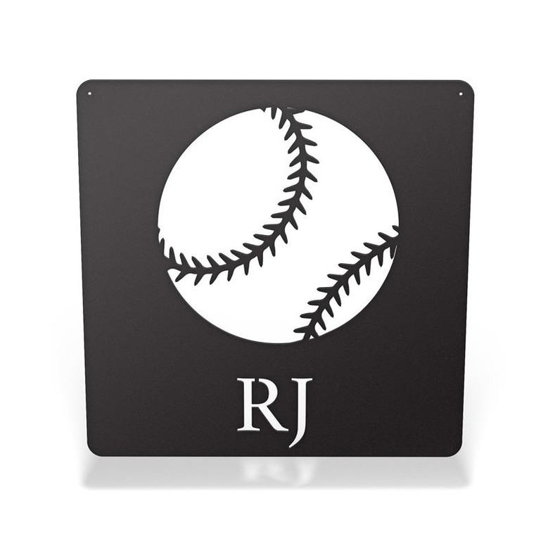 Personalized Baseball Metal Sign, Gift For Baseball Lover