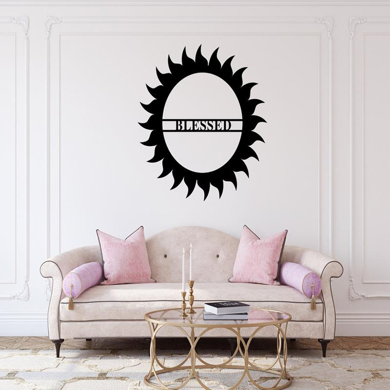 Personalized Easter Home Decor Sign | He Is Risen Sign | Easter Wall Decor | Easter Sign | Metal Signs | Farmhouse Metal Sign
