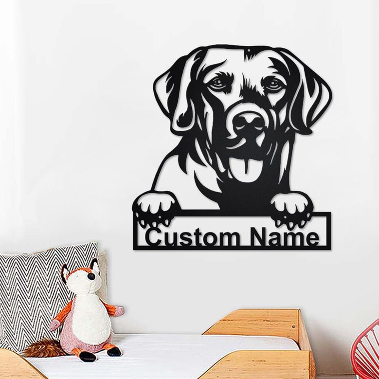 Personalized Chesapeake Bay Retriever Metal Sign | Dog Metal Wall Art | Dog Metal Wall Decor | Custom Chesapeake Bay Retriever | Custom Dog
