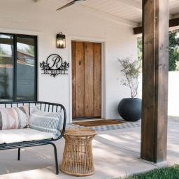 Personalized Garden Metal Sign,Customized Metal Sign,Custom Family Name Sign,Greenhouse /Fence Décor