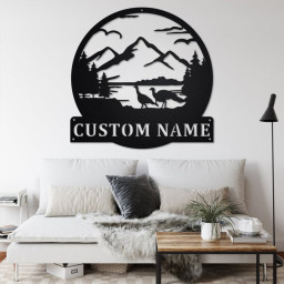 Custom Great Outdoors Turkey Metal Wall Art, Personalized Turkey Name Sign Decoration For Room, Turkey Home Decor, Custom Turkey, Turkey