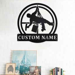 Custom Window Washer Metal Wall Art, Personalized Window Washer Name Sign Decoration For Room, Window Washer Home Decor,Custom Window Washer