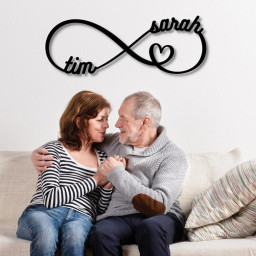 Metal Infinity Sign, Mom and Son Sign, Mom and Daughter Sign, Mothers Day Gift, Mom Signs for Mothers Day, Mom Gift from Son, from Daughter