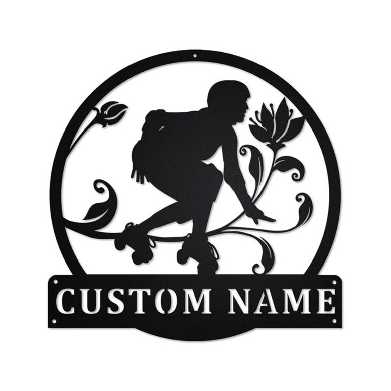 Personalized Roller Derby Metal Sign | Roller Derby Metal Wall Art | Roller Derby Metal wall Decor | Roller Derby Lover Gift | Roller Derby
