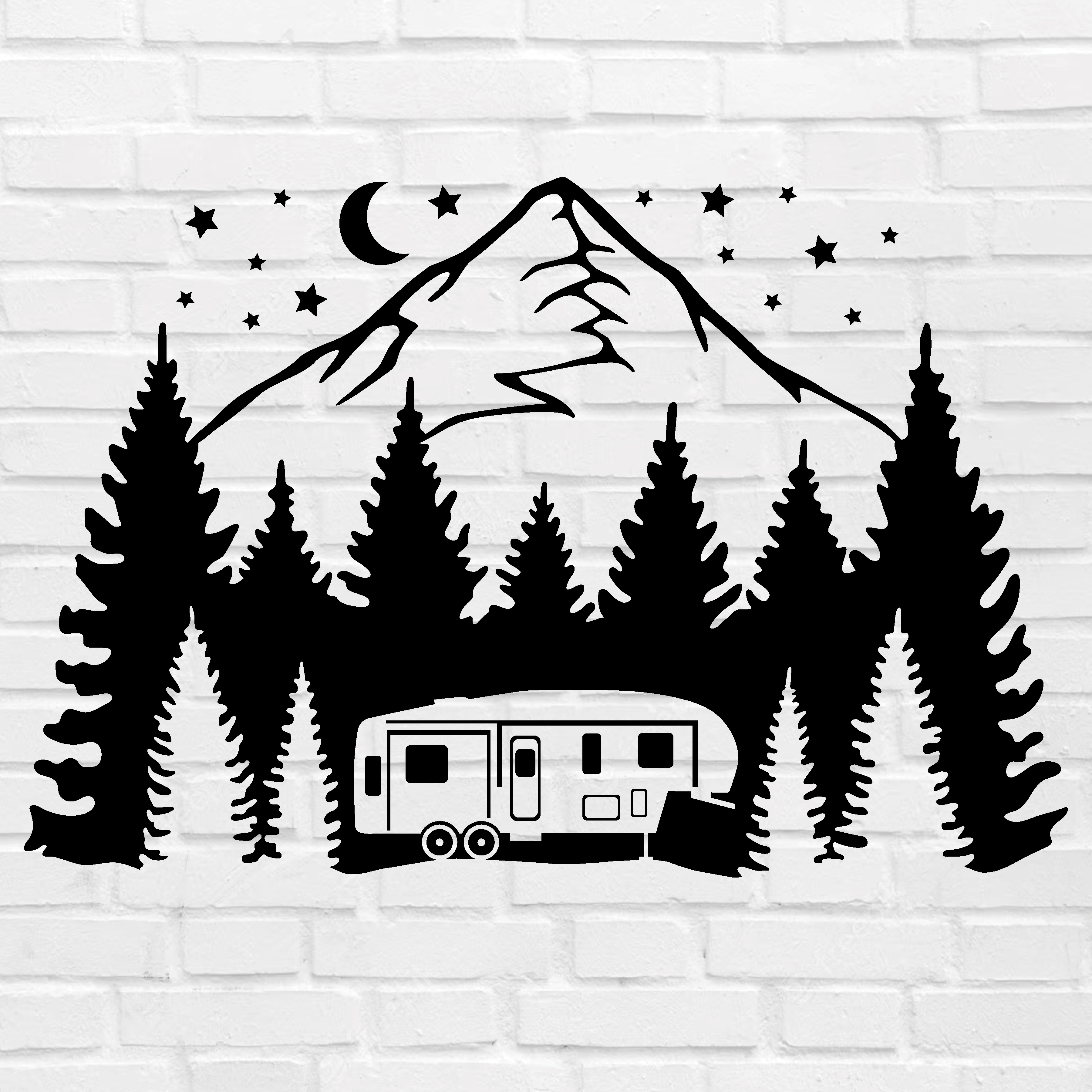 Campsite Metal Sign