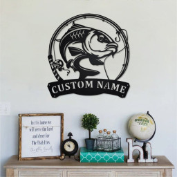 Personalized Carp Fish Metal Sign | Fishing Metal Wall Art | Fishing Metal wall Decor | Fishing Lover | Custom Fishing | Fishman | Carp Fish