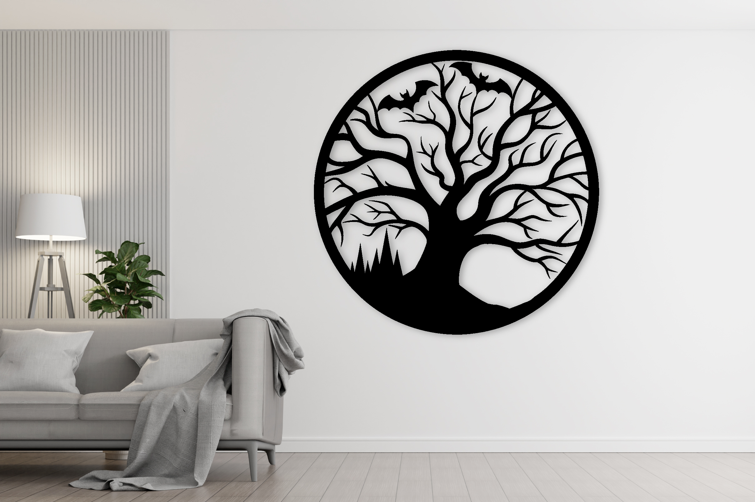 Halloween Metal Wall Art