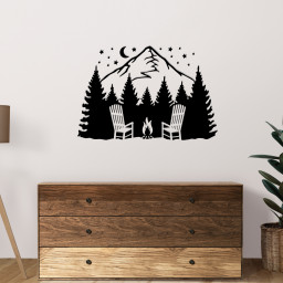 Campsite Metal Sign