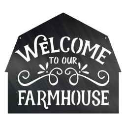 Farm House Customized Metal Signs Custom Metal Sign Custom Signs Metal Sign