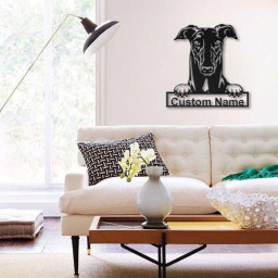 Personalized Australian Hound Dog Metal Sign Art | Custom Australian Hound Dog Metal Sign | Dog Gift | Animal Funny | Birthday Gift