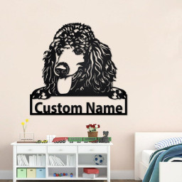 Personalized Poodle Metal Sign | Poodle Metal Wall Art | Dog Metal Sign | Poodle Gift | Dog Lover | Poodle Lover Gift | Poodle Lover| Poodle