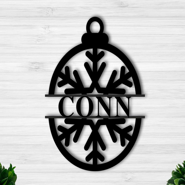 Snowflake Door Hanger Christmas Decor Christmas Decorations Holiday Decor Farmhouse Christmas Rustic Christmas Holiday Door Hanger