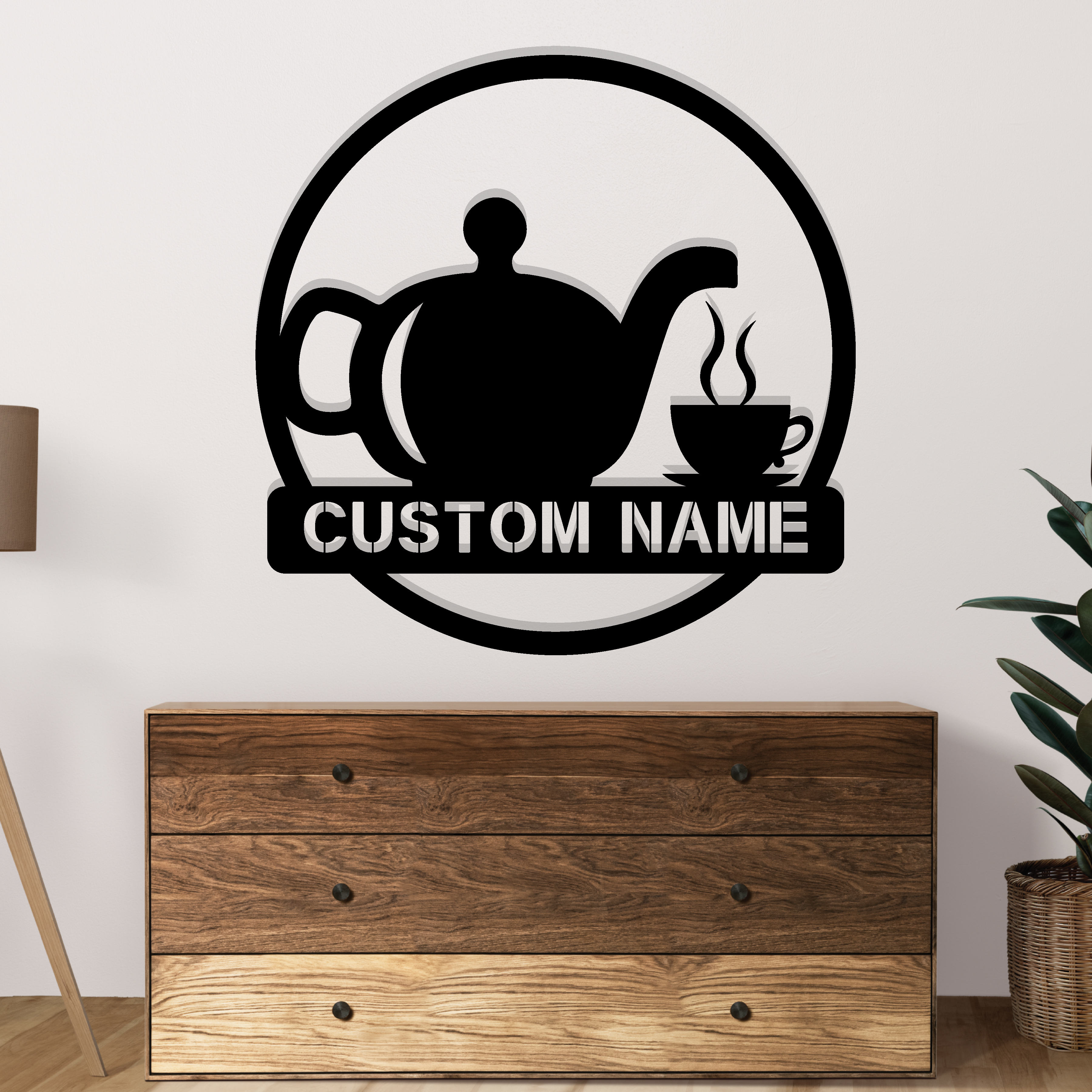 Custom Coffee Metal Sign