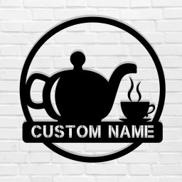 Custom Coffee Metal Sign