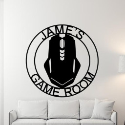 PC Gaming Sign, Gamer Sign, Gaming Username Sign, Game Room Sign, Computer Gaming, Gaming Mouse Sign, Gaming Decor, Gaming Pc Sign, PC Room