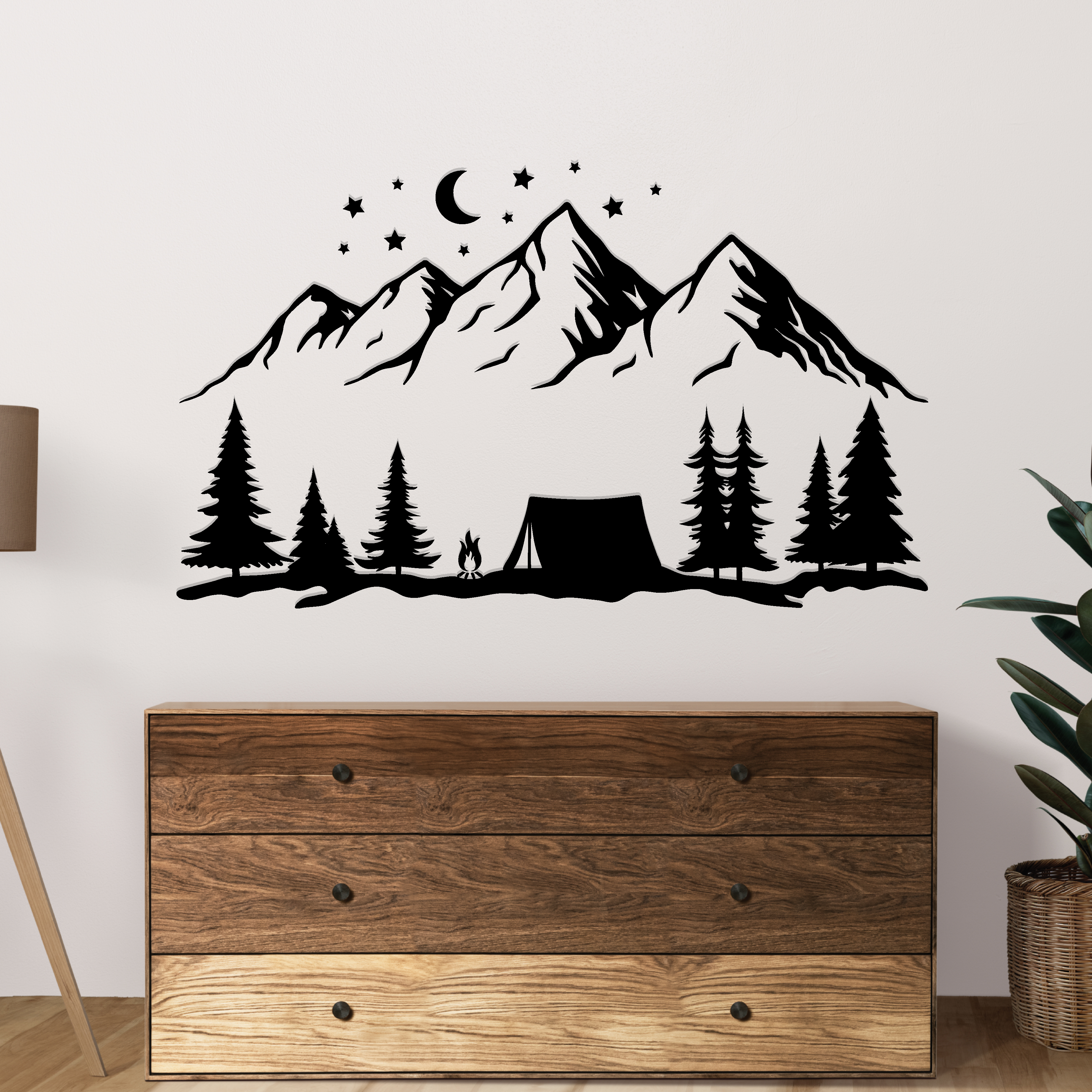Campsite Metal Sign