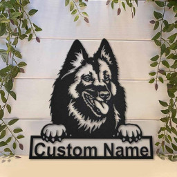 Personalized Belgian Tervuren Dog Metal Sign Art | Custom Belgian Tervuren Dog Metal Sign | Dog Gift | Animal Funny | Birthday Gift