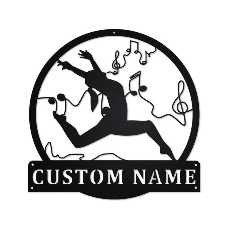 Personalized Jazz Dance Metal Sign | Jazz Dance Metal Wall Art | Jazz Dance Metal wall Decor | Dancer Gift | Custom Jazz Dance | Jazz Dance