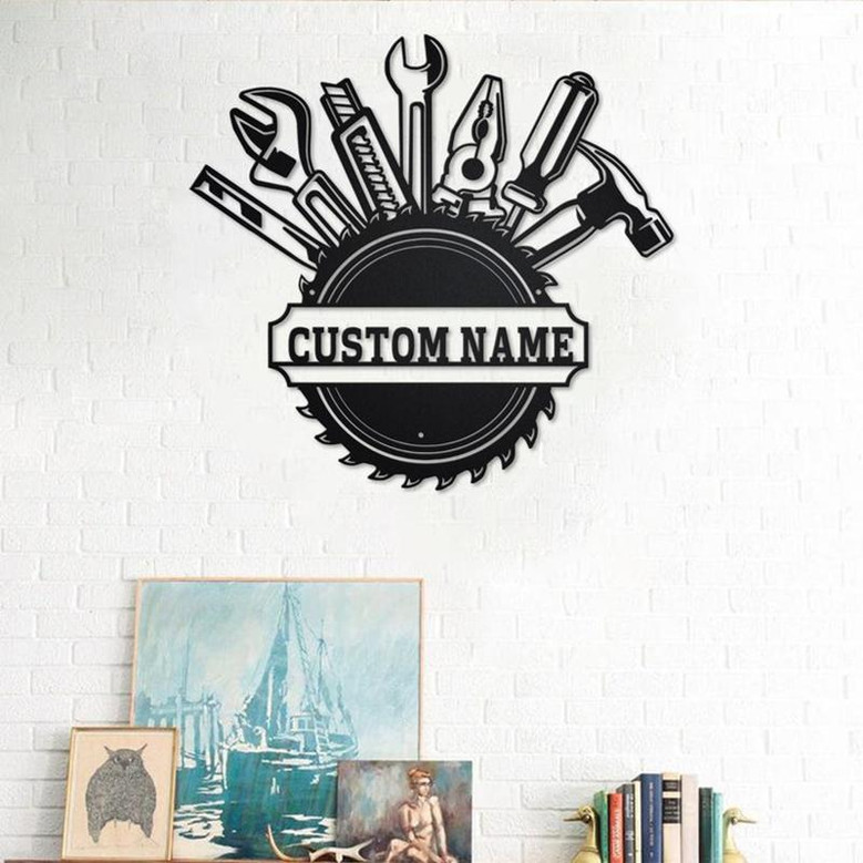 Personalized Handyman Metal Sign | Handyman Metal Wall Art | Handyman Metal wall Decor | Handyman Gift | Handyman Custom | Handyman