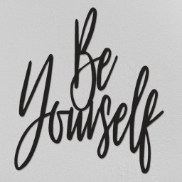 Be Yourself Metal Wall Quote Christmas Gifts Unique Design Metal Wall Sign Metal Wall Art Farmhouse Wall Decor Custom Metal Sign