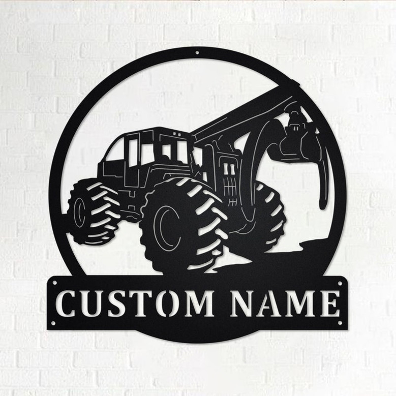 Custom Skidder Metal Wall Art, Personalized Skidder Name Sign Decoration For Room, Skidder Metal Home Decor, Custom Skidder, Skidder Decor
