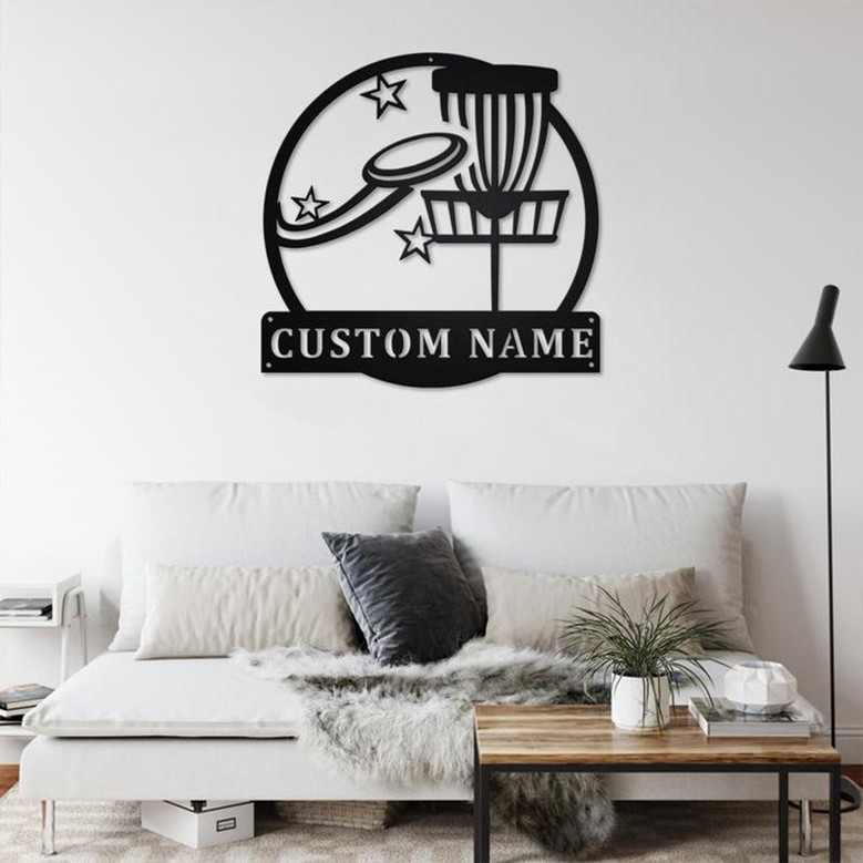 Personalized Disc Golf Metal Sign | Disc Golf Metal Wall Art | Disc Golf Metal wall Decor | Disc Golf Lover | Disc Golf Gift | Disc Golf