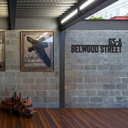 Custom Metal Family Name Sign, Personalized Metal Address Sign, Custom Workshop Name Sign