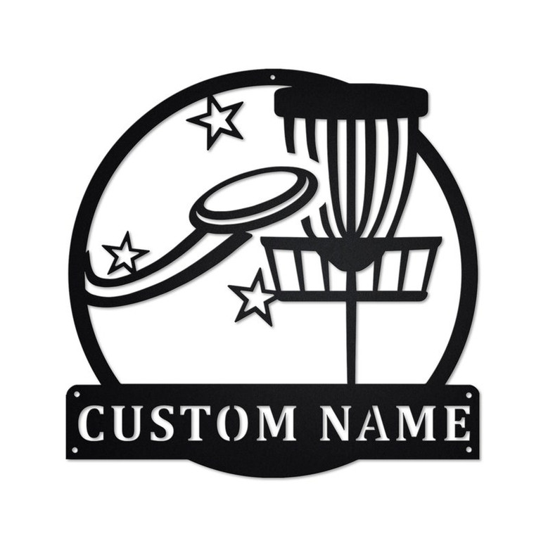 Personalized Disc Golf Metal Sign | Disc Golf Metal Wall Art | Disc Golf Metal wall Decor | Disc Golf Lover | Disc Golf Gift | Disc Golf