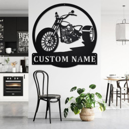 Custom Trike Motorbike Metal Wall Art, Personalized Trike Motorbike Name Sign Decoration For Room, Biker Home Decor, Custom Trike Motorbike