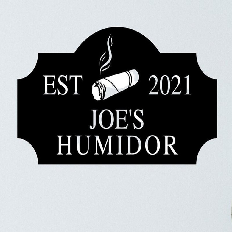 Custom Cigar Man Cave Sign, Camp sign, Man Cave Metal Signs, Man Cave Sign, Personalized Man Cave Sign Metal, Custom Man Cave Sign