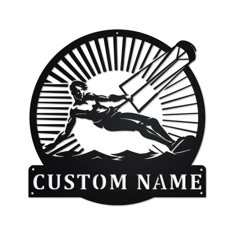 Personalized Kitesurfing Metal Sign | Kitesurfing Metal Wall Art | Kitesurfing Metal wall Decor | Kitesurfing Lover Gift | Kitesurfing