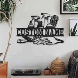 Personalized Cleaning Service Metal Sign Art | Custom Cleaning Service Monogram Metal Sign | Cleaning Gifts | Job Gift | Decor Decoration
