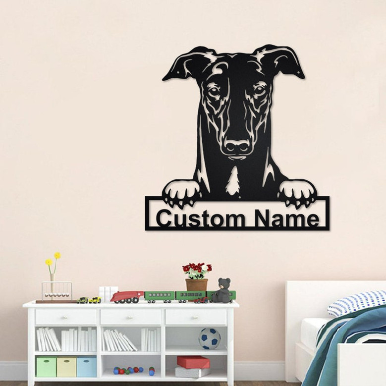 Personalized Australian Hound Metal Sign | Australian Hound Metal Wall Art | Dog Metal Sign | Australian Hound Lover Gifts | Dog Lover Gifts
