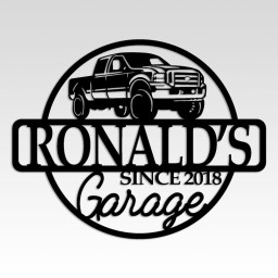 Custom Metal Sign for Garage, Personilazed Metal Garage Sign, Car Lovers Custom Metal Gift