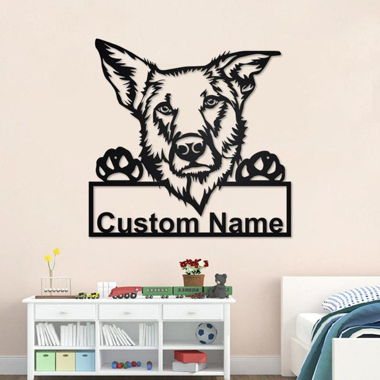 Personalized Chinook Metal Sign | Chinook Metal Wall Art | Chinook Metal Wall Decor | Custom Chinook | Custom Dog | Chinook Dog | Dog Lover
