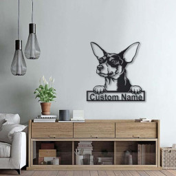 Personalized Toy Fox Terrier Dog Metal Sign Art | Custom Toy Fox Terrier Dog Metal Sign | Dog Gift | Birthday Gift | Animal Funny