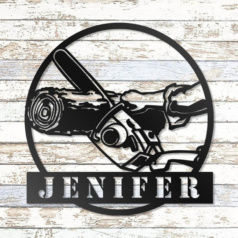 Custom Arborist Metal Wall Art | Personalized Arborist Metal Sign | Gift for Logger | Gift for Lumberjack