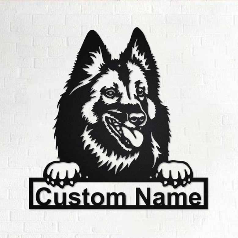 Personalized Belgian Tervuren Metal Sign | Belgian Tervuren Metal Wall Art | Dog Metal Sign | Dog Lover Gifts | Belgian Tervuren Lover Gifts