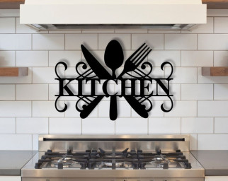 Custom Metal Kitchen Sign-Nana's Kitchen Metal Sign-Personalized Kitchen Signs-Mom's Kitchen-Kitchen Decor-Personalized Sign
